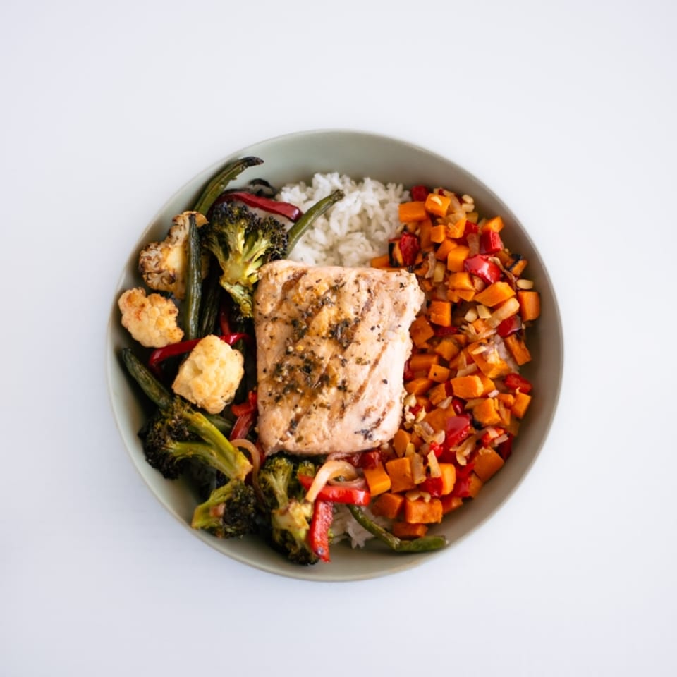 Salmon Bowl Delight